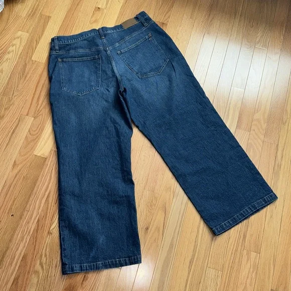 Madewell Women's Blue Flare & Wide Leg Jeans - Picture 7 of 16